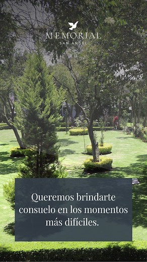 En Memorial San Ángel nos dedicamos a proporcionar apoyo y consuelo en los momentos más difíciles. Nuestro entorno está diseñado para ofrecer tranquilidad, paz, respeto y amor, acompañándote hasta el final del camino.  Pregunta por nuestros paquetes de previsión funeraria: https://bit.ly/Planafuturo | Memorial San Ángel | Facebook