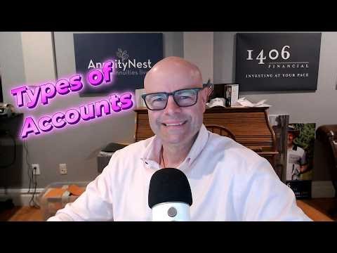What are the basic types of investment accounts?