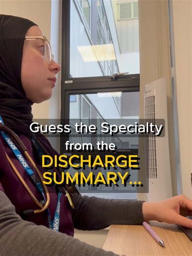 Guess the Medical Specialty: Discharge Summary Challenge