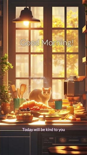 Good Morning ☀️ | A Gentle Start for Your Day #relaxingmusic #cozyambience #goodmorning