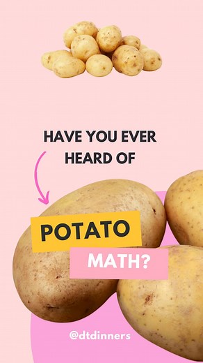 7.6K views · 296 reactions | Potato Math! ➕➖➗✖️ You all know I love...