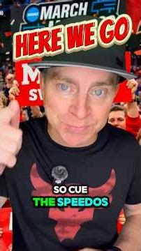 The Speedos were out in full force last night as March Madness tipped off.