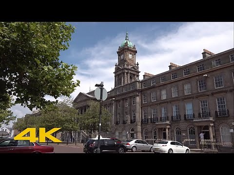 Birkenhead Walk: Town Centre【4K】
