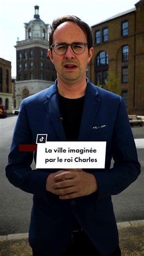 On vous fait visiter Poundbury, la ville imaginée par le roi Charles III. #monarchiebritannique #roicharles #radiocanada