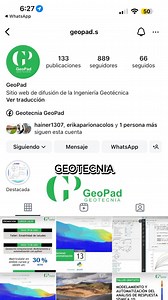 📚¿Quieres dominar el MODELAMIENTO Y LA AUTOMATIZACIÓN CON PYTHON EN GEOTECNIA y así destacar en tus proyectos? ✅El sitio web de educación GeoPad Geotecnia dictarán el curso completo: GEOTECNIA COMPUTACIONAL: MODELAMIENTO Y AUTOMATIZACIÓN CON PYTHON ✅En vivo desde el sábado 13 de julio, los sábados y domingos de 9 am a 12 pm, con una certificación por 30 horas. 💫En donde aprenderás a - Entender el comportamiento de los suelos - Definir los parámetros geotécnicos para los diferentes modelos cons