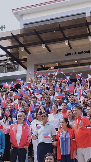 We’ll keep building spaces that bring out the champion in every Filipino. 🇵🇭 | Bongbong Marcos