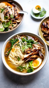 #AD Cheat's Chicken Ramen | By no means a traditional ramen but close enough and if anything, a chicken noodle soup to soothe the soul, with ingredients as always from Dunnes Stores 🍳 🍜 Serves: 4 Time: 20 minutes For the chicken marinade: 4 chicken thighs, skinless & boneless 50ml low sodium soy sauce 50ml mirin 1 tbsp sesame oil For the ramen broth: 1.5 litres best quality chicken stock 1 thumb sized piece ginger, thinly sliced 1 garlic clove, thinly sliced 1 red chilli, thinly sliced 150g te