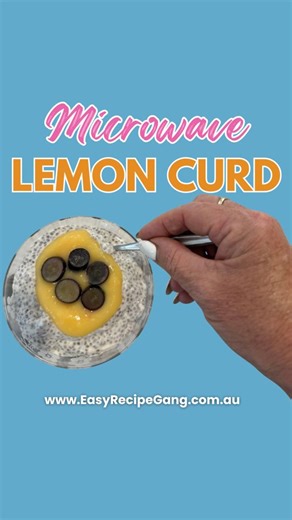 Easy Microwave Lemon Curd Recipe in Minutes