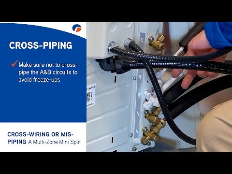 Troubleshooting a Cross-Wired or Mis-Piped Multi-Zone Mini Split