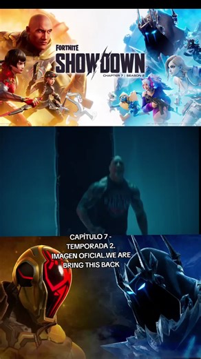 WE ARE BRING THIS BACKCAPÍTULO 7 - TEMPORADA 2. IMAGEN OFICIAL. #fortnite #fortnitenoticias #therock #fortnitechapter7