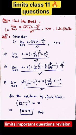 limits important questions | limits class 11 | limits revision #class11 #maths