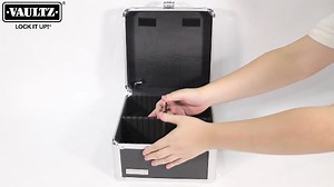 Watch Vaultz Locking Storage Box with Key Lock, Mesh Pockets on Amazon Live