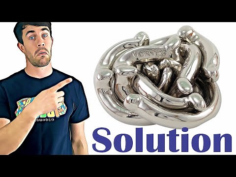 Cast Vortex from Hanayama - Solution