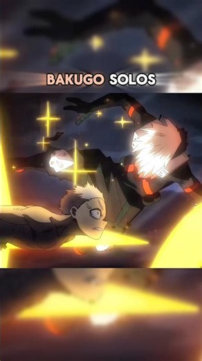 Bakugo Solos OFA | MHA #mha #bakugo #deku #anime #animeedit #shorts