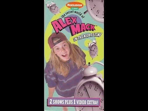 Opening To The Secret World Of Alex The Mack In The Nick Of Time 1996 VHS