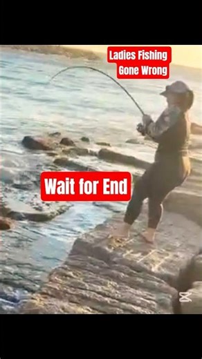 Ladies Fishing Gone Wrong💯 😭🥵#shorts #shortsfeed #fishing #youtubeshorts #fishingwithasim