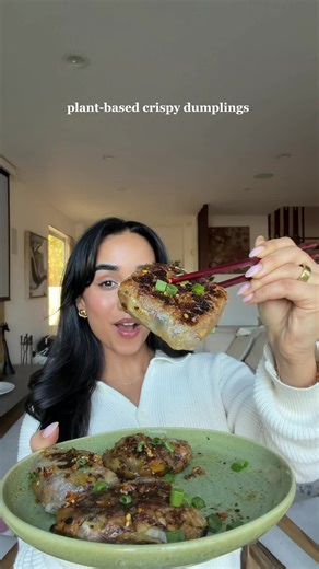 Crispy Rice Paper Dumplings with Beyond Chicken Recipe