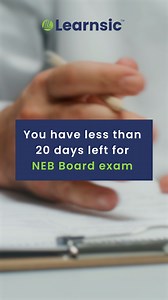 NEB Board Exam is Near! ⏰ Have you prepared well ?? #neboardexam #NEBExam #learnsic #Learnsic #allthebest #exampreparation | Learnsic | Facebook