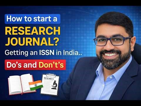 How to get ISSN number for your journal | How to start a research journal | Video 3