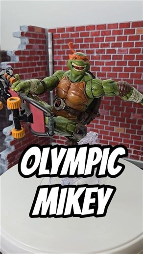 Olympic Mikey Has All you Need! #tmnt #mikey #metytoyz #lingjihun