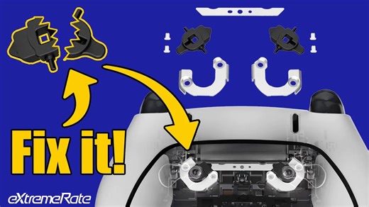 DualSense EDGE （dse） 手柄维修背健模块教程—extremerate 官方视频