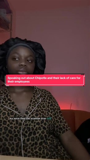 I hate that I have to make this video in the first place…but while I was working my shift at @Chipotle I was assaulted by two women. Before the physical assault the women were continuously threatening to harm me, and my manager on shift (SM) did absolutely nothing to ensure I was safe OR to prevent the assault. I want to emphasize while I was working at this location I have repeatedly brought up the importance of safety protocols because of the environment this location is in and the customers I