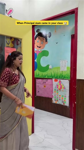 Principal Unexpectedly Enters the Classroom
