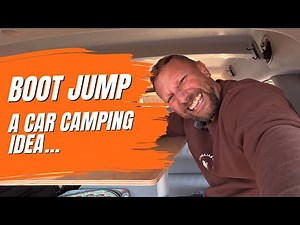 Convert Your Car Into A Micro Camper Van With A Boot Jump
