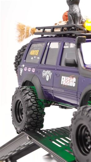 RCs crawl in search of mud, to terrorize your neighborhood... https://www.fairrc.com/products/fairrc-1-18-fcx18-lc80-purple-mod-rtr #frcmods #FMS #Halloween #RC #lc80 #batrazzi #crawler | FairRc
