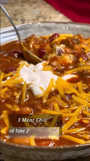 This 3-Meat Chili Is the Only Winter Meal You Need