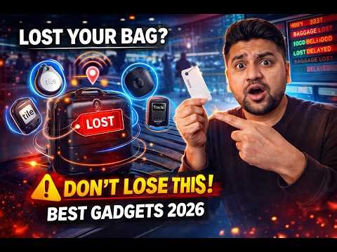 AirTag vs Tile vs Tracki 🤯 Best Travel Tracking Gadgets in 2026!