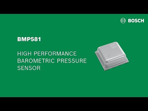 High performance barometric pressure sensor #BMP581