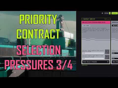 Selection Pressures 3/4 Priority Contract | Marathon