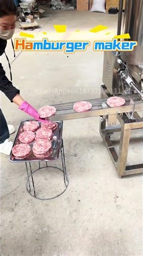 Automatic Burger Patty Machine – Fast, Efficient, Uniform Patties.