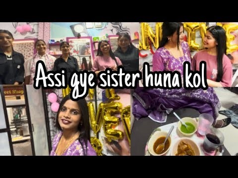 Aaj assi gye makhu salon 💇🏻‍♀️❤️ new look studio te navu ne krwayi kertin 🥰|| Dekho kita photo shoot