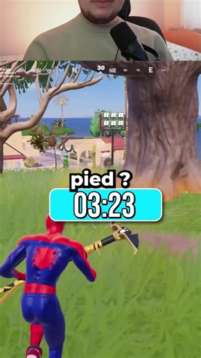 Défi : Tour de la Map à Pied dans Fortnite