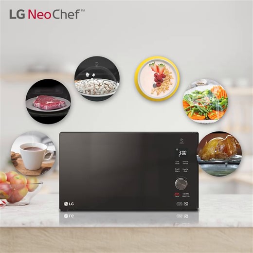 3.1K views · 27 reactions | Bring in something new to your kitchen and make meal preps exciting with LG NeoChef™ Smart Microwave’s different functions! Discover what you can do below. Buy here: https://www.lg.com/ph/microwave-ovens/mh6565dis/ #LifesGood | LG Global | Facebook