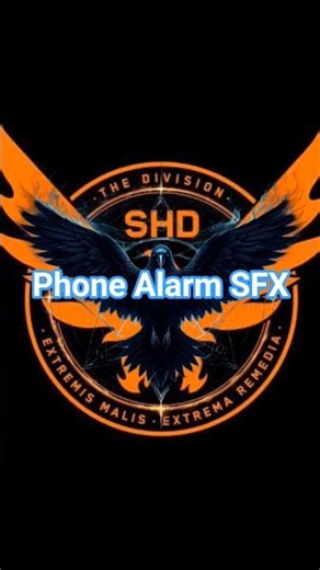 +dB Admin SHD System Override Custom Alarm In-Game SFX Edit (Ringtone / Notification) Division 2