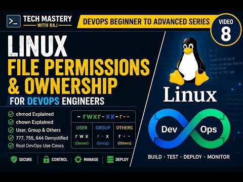 Linux File Permissions Explained | DevOps Beginner to Advanced