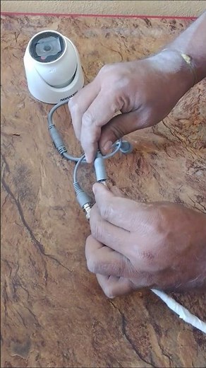 "CCTV Camera BNC DC Connector Kaise Lagaye | Easy Installation 🔌