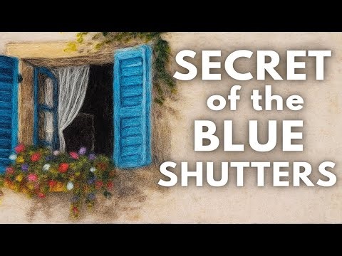 Mediterranean Window in Wool: Needle Felt Painting Techniques for Depth & Detail