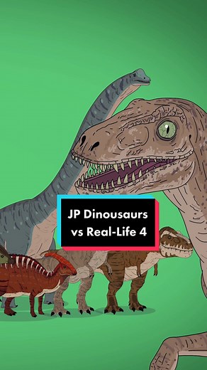 “Clever girl…” Jurassic Park Dinosaurs Compared To Real-Life 4/4 #tellitanimated #foryou #fypシ #fun #foryoupage #animation #cartoon #jurassic #jurassicpark #jurassicworld #dinosaur #dinosaurs #dino #velociraptor