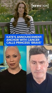Kate’s cancer announcement: NewsNation’s Nichole Berlie, who is also undergoing cancer treatment, calls the princess’ message “brave.” https://trib.al/O1rHdkn | NewsNation