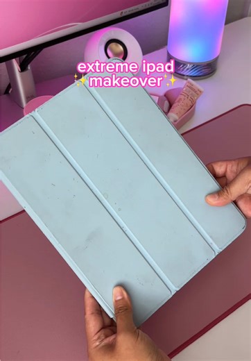 Giving my iPad Air a much needed makeover 🩵 I used the same case and screen protector for the majority of my time in college - it was finally time for an upgrade! 😅 It feels brand new again ✨ @apple #apple #ipadair4 #ipadmakeover #ipadaccessories #cutetech