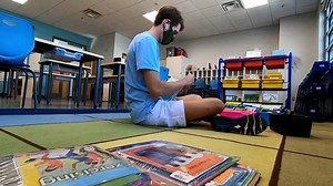 Teachers are prepping to welcome students to the much larger Holladay Elementary. Construction is wrapped up on the expansion project that doubled the size of the school. Doors open in just six days! | Henrico County Government