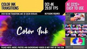 Color Ink Transitions - 23449448 AEdownload.com