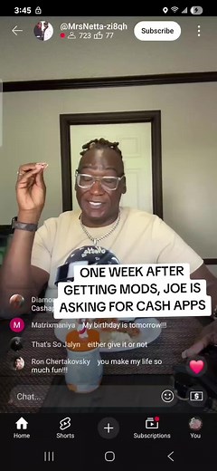 Joe's Hilarious Cash App Request Update