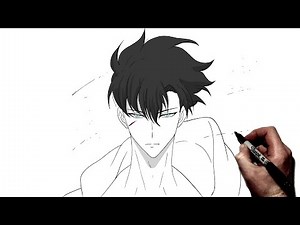 How To Draw Sung Jin Woo | Step By Step | Solo Leveling