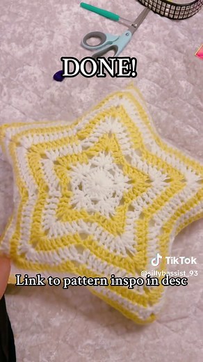 Easy Star Pillow Crochet Tutorial