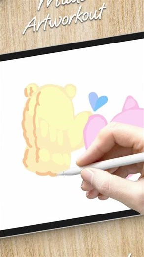 Cute knitted mittens